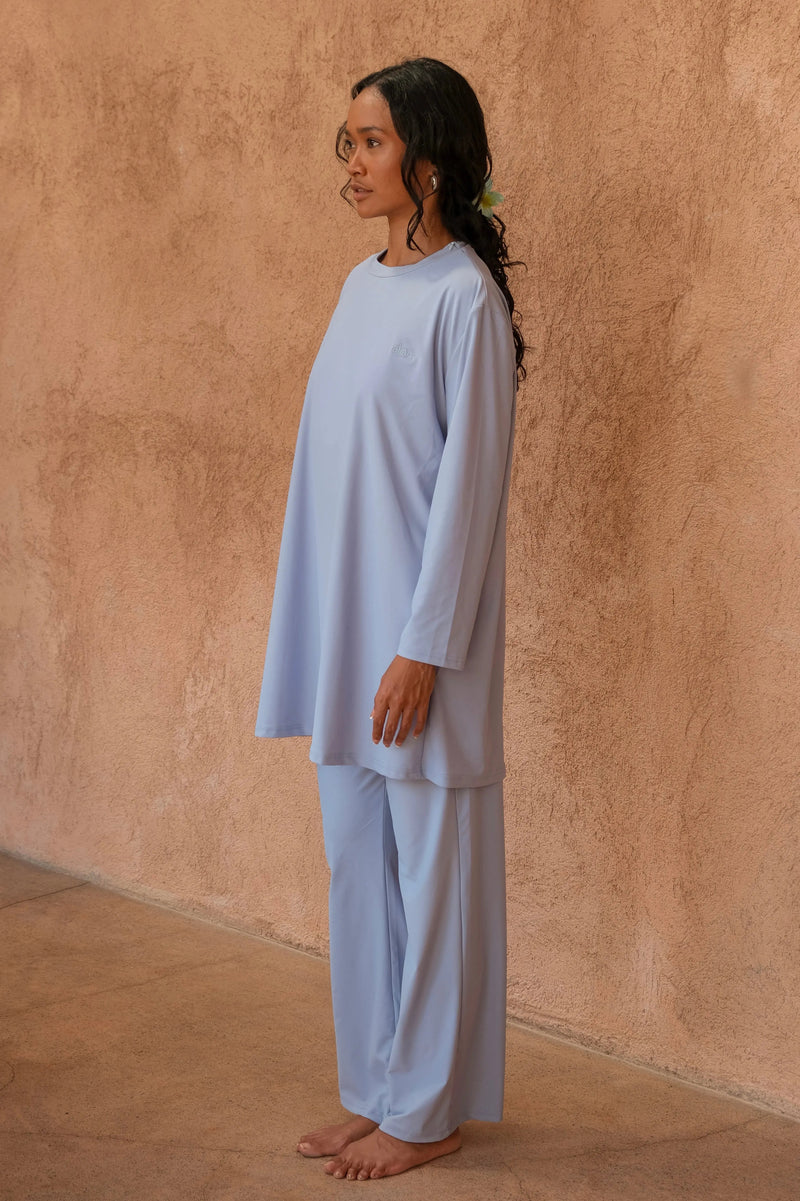 Burkini hava | 3 pièces - azur - Aliam swim