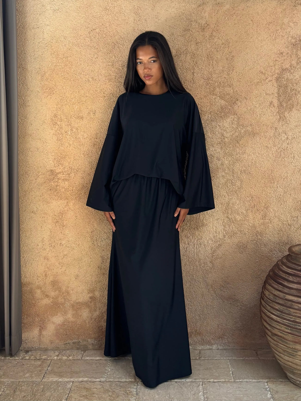 Jupe avec legging alia - noir - Aliam swim