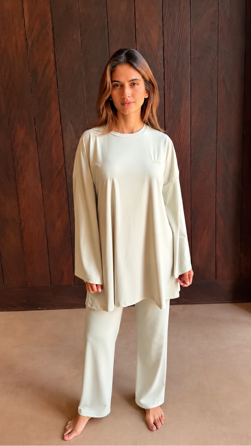 Burkini alba | 3 pièces - matcha
