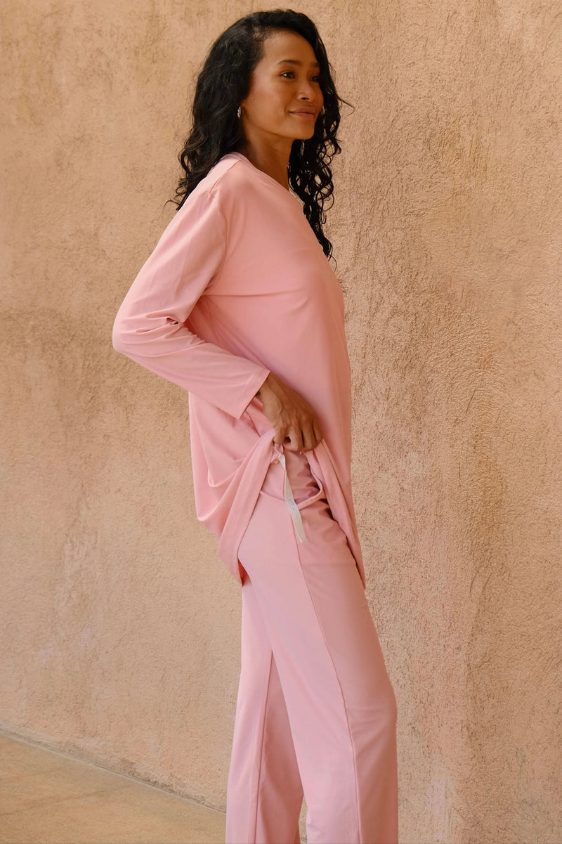 Burkini hava | 3 pièces - rose poudré - Aliam swim