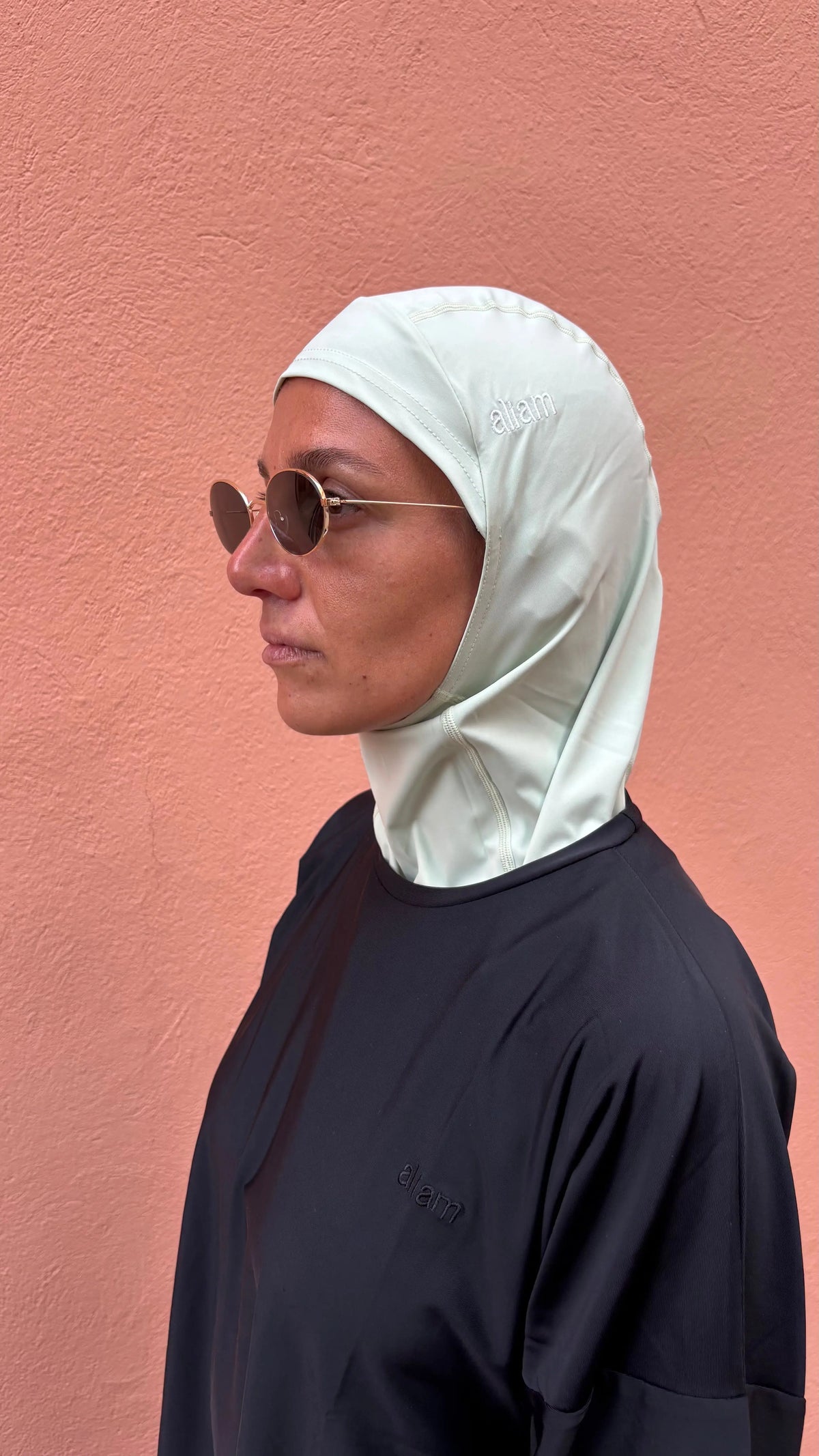 Hijab de sport et piscine - matcha Aliam swim