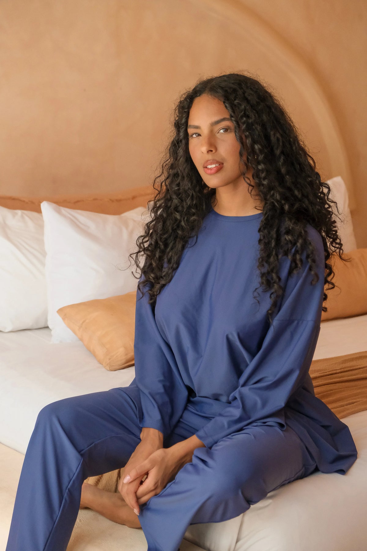 Burkini alba | 3 pièces - bleu marine - Aliam swim