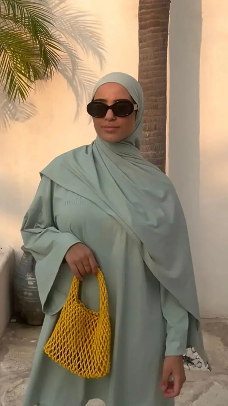 Burkini alba | 3 pièces - matcha - Aliam swim